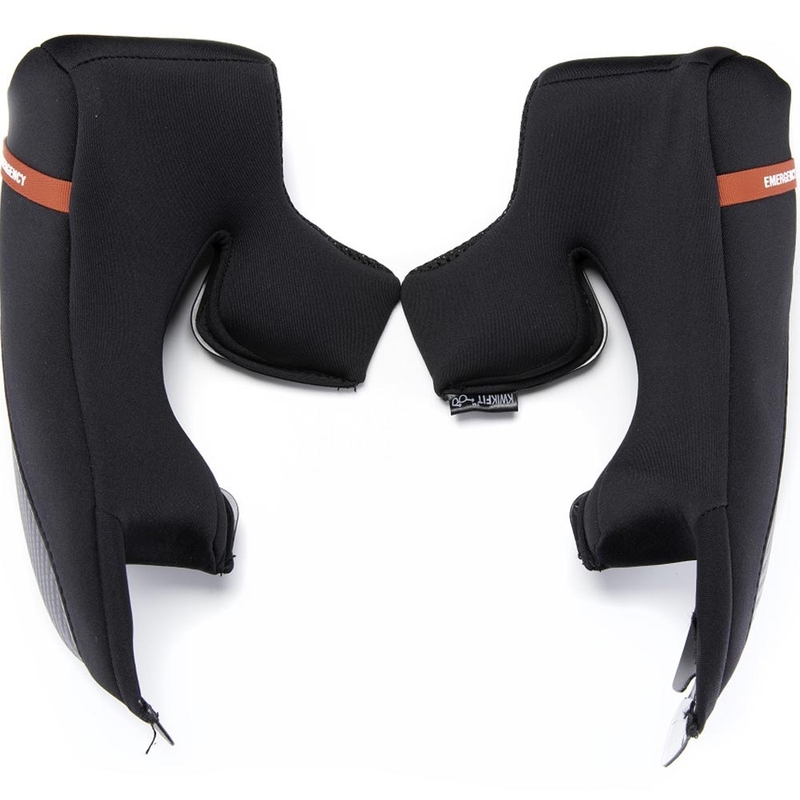 Kindbeskyttere til Scorpion EXO-530(i) Air motorcykelhjelme, sorte