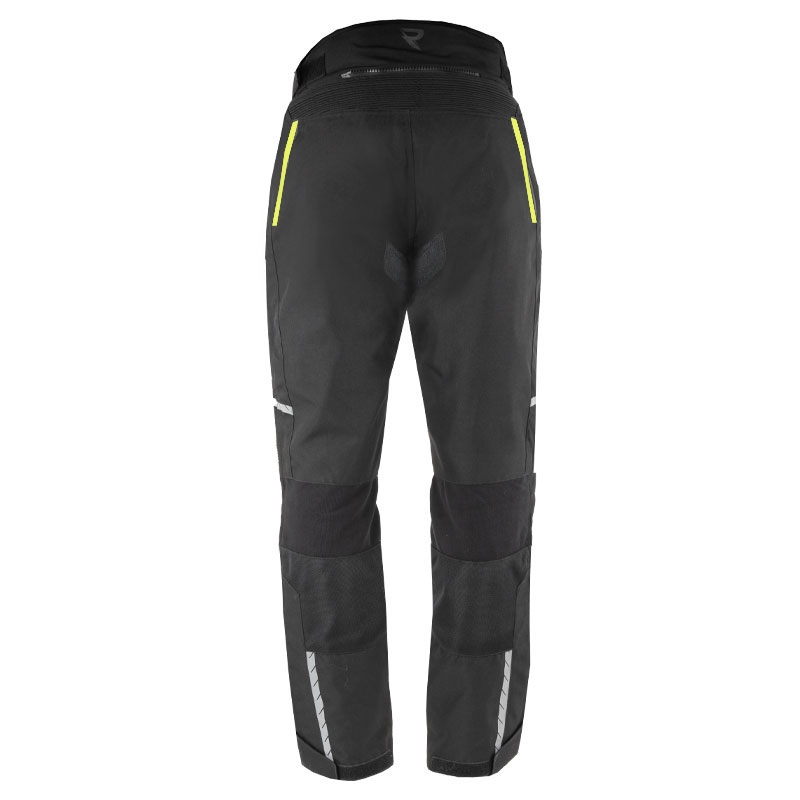 Street Racer Flex Air motorcykelbukser sort-fluo gul - 2. kvalitet - II. kvalitet