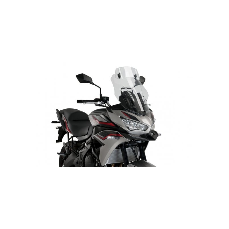 Justerbar plexiglas PUIG 2.0, skruemonteret, transparent - II. kvalitet