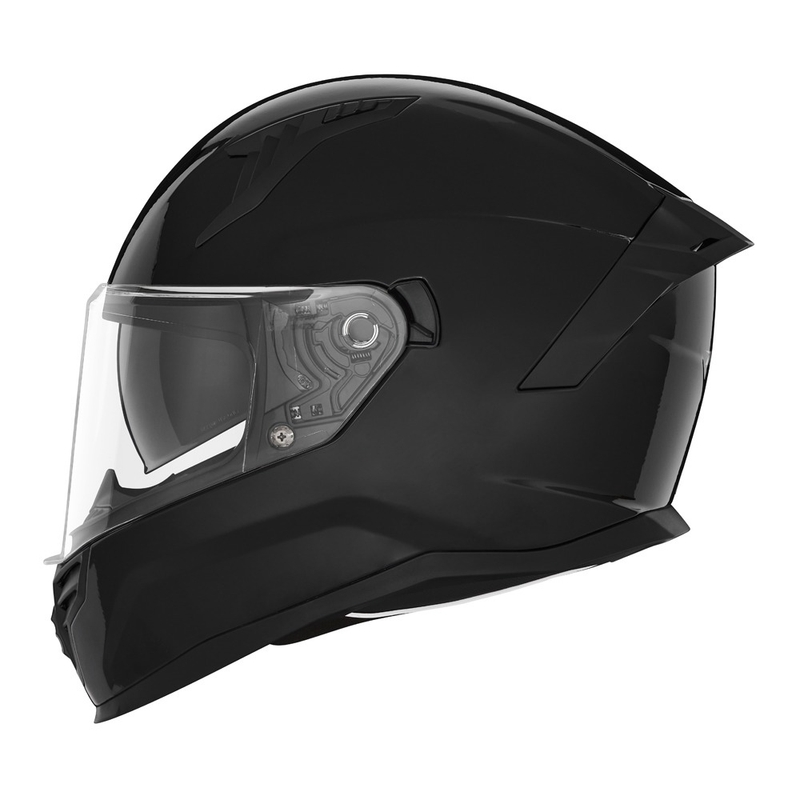 Fullface motorcykelhjelm NOX N401 sort - II. kvalitet