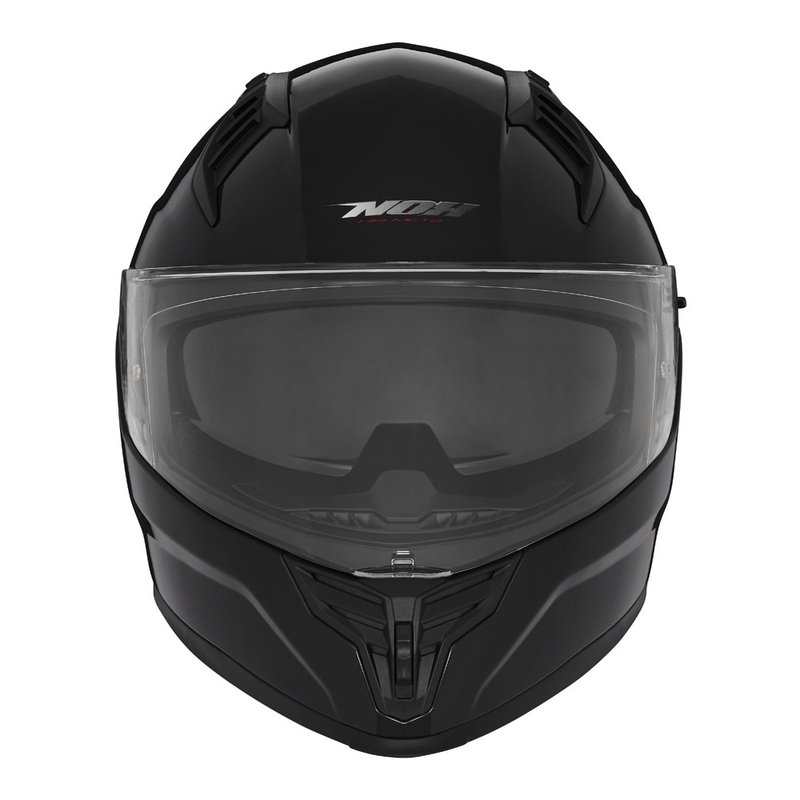 Fullface motorcykelhjelm NOX N401 sort - II. kvalitet
