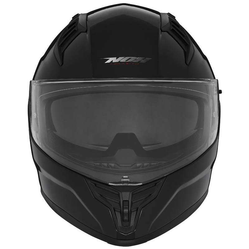 Fullface motorcykelhjelm NOX N401 sort - II. kvalitet