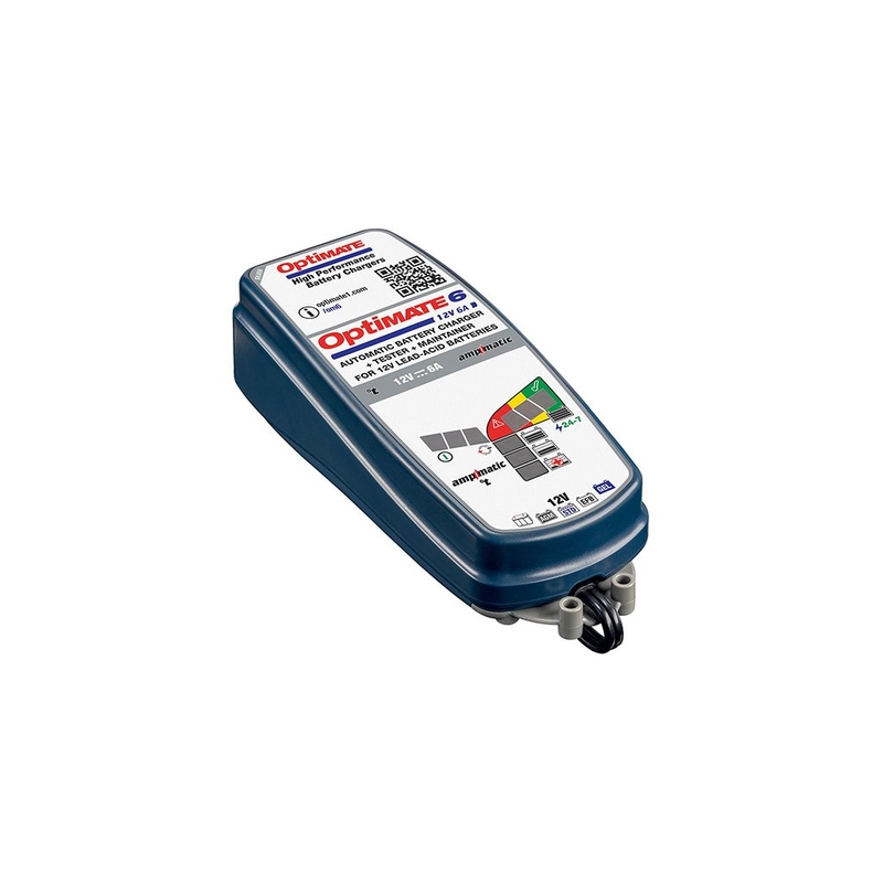TecMate batterioplader - Optimate 6 6A - II. grad - II. kvalitet