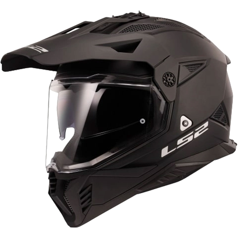 Enduro motorcykelhjelm LS2 MX702 PIONEER II matsort