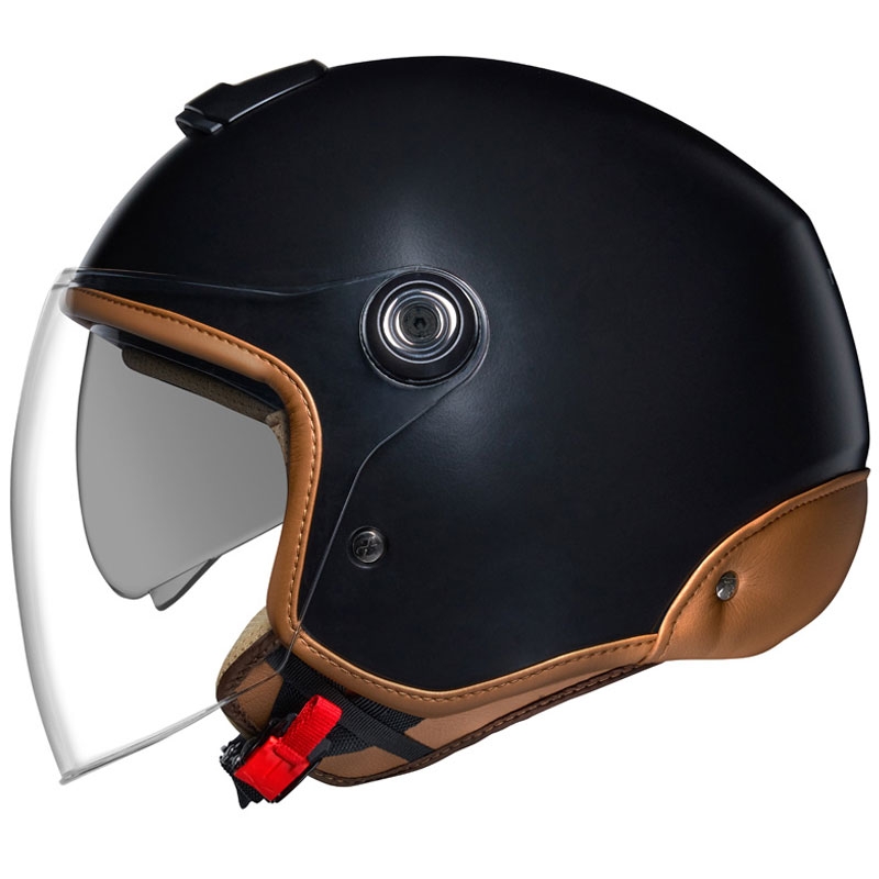 NEXX Y.10 Sunny Åben Motorcykelhjelm Sort - Grad II - II. kvalitet