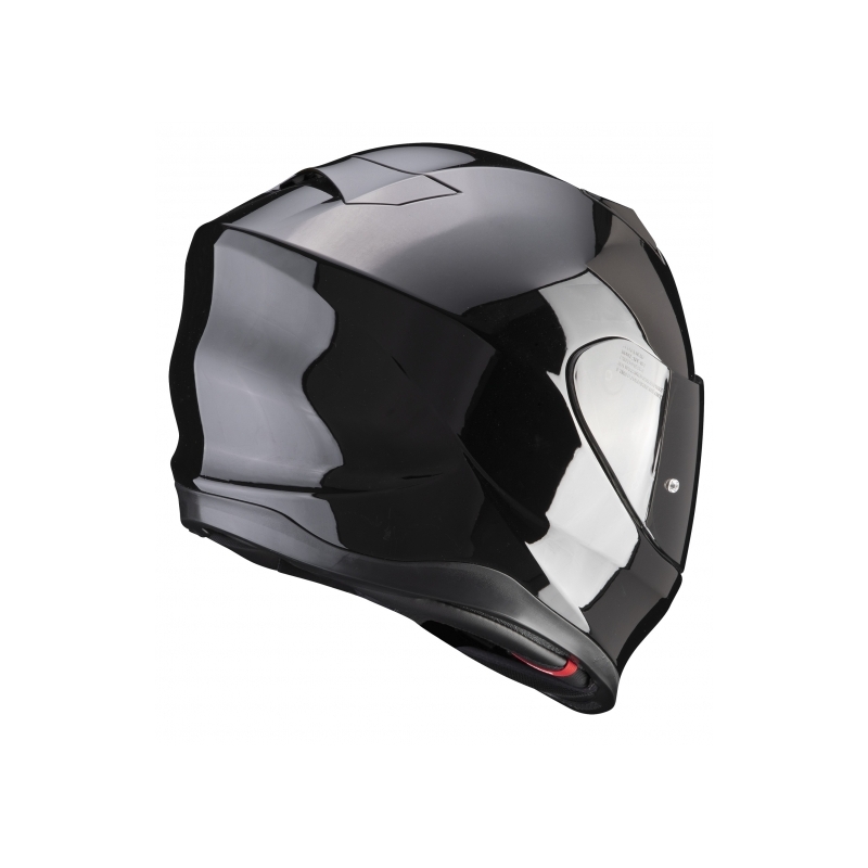 Scorpion EXO-520 EVO AIR Solid integralhjelm, blank sort, udsalg - II. kvalitet