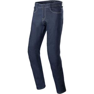 Alpinestars Radon Relaxed Fit Denim Motorcycle Jeans Washed Blue