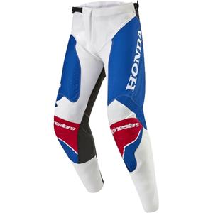 Alpinestars Racer Iconic Honda kollektion motocrossbukser hvid-blå-rød-sort