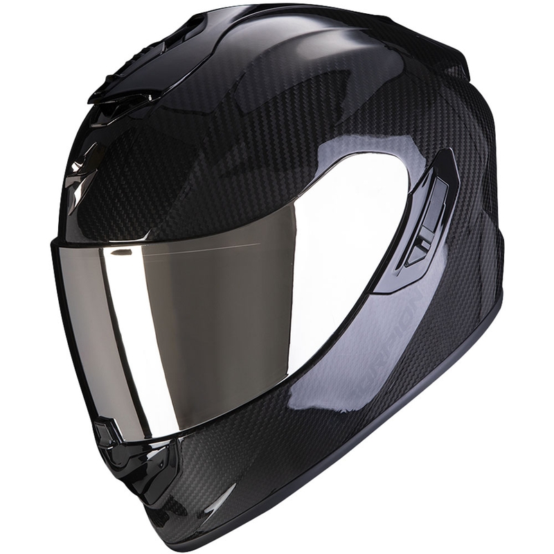 Scorpion EXO-1400 EVO II CARBON AIR SOLID integralhjelm, sort udsalg