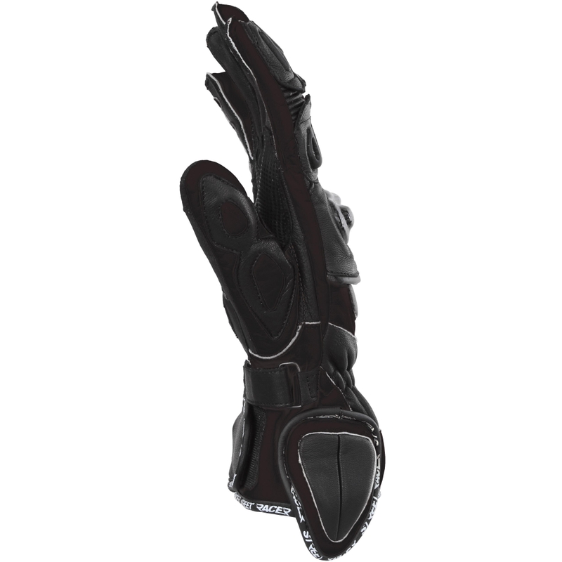 Motorcykelhandsker Street Racer Virus 2 sort