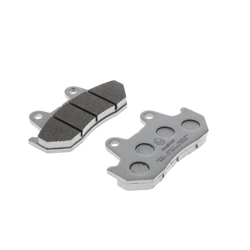 Bremseklodser NISSIN halvmetallisk gummiblanding 90x49x10,5 mm 2 stk.