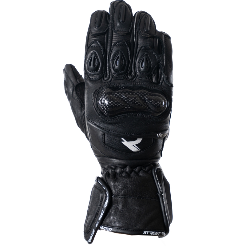 Motorcykelhandsker Street Racer Virus 2 sort