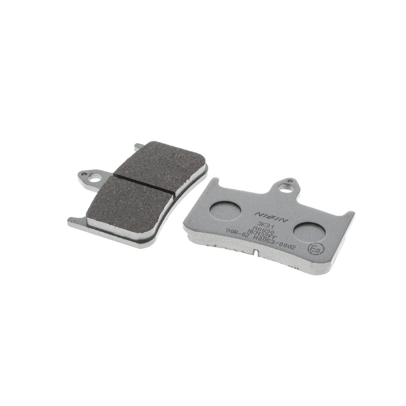 Bremseklodser NISSIN halvmetallisk gummiblanding 68x54x8,2 mm 2 stk.