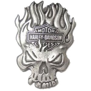 Skull-badge H-D Motorcykler