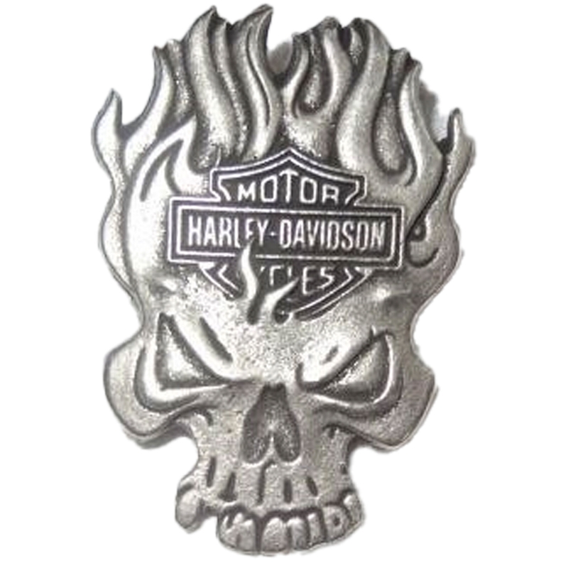 Skull-badge H-D Motorcykler