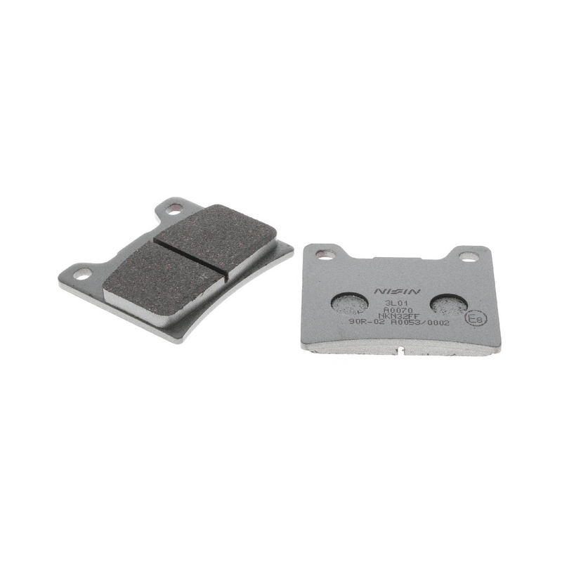 Bremseklodser NISSIN halvmetallisk blanding 63,5x54,9x8,5 mm 2 stk.
