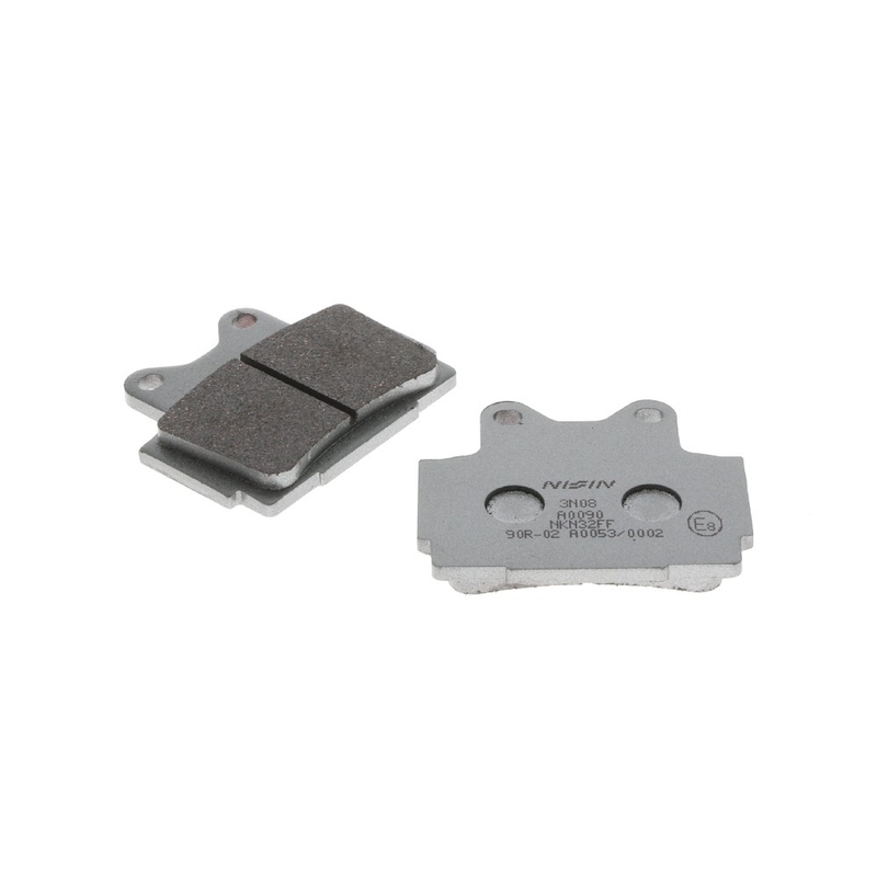 Bremseklodser NISSIN halvmetallisk gummiblanding 68x57x8,5 mm 2 stk.