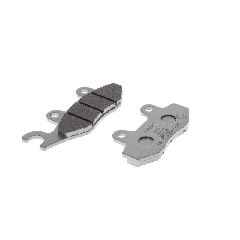 Bremseklodser NISSIN halvmetallisk gummiblanding M501-374 2 stk.
