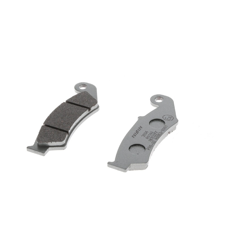 Bremseklodser NISSIN halvmetallisk gummiblanding 94x32x7,5 mm 2 stk.