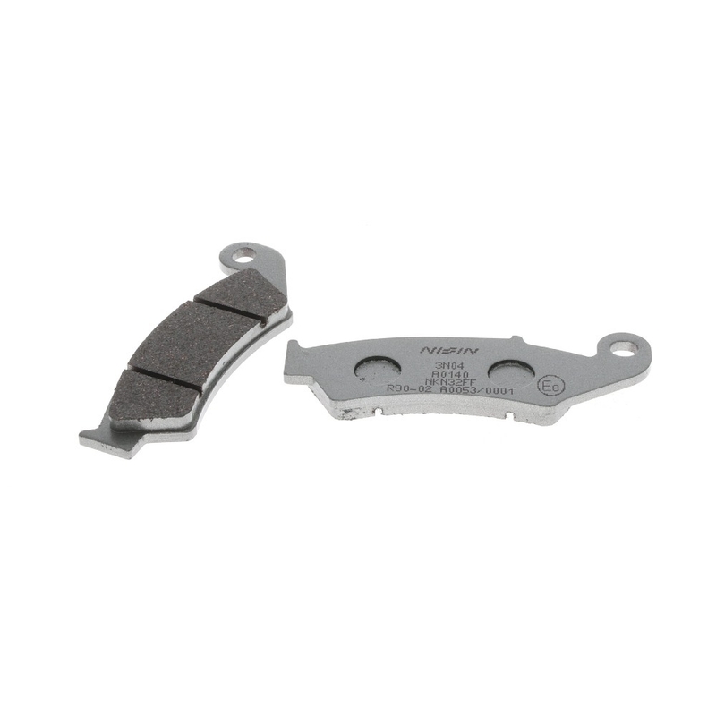 Bremseklodser NISSIN halvmetallisk gummiblanding 94x32x7,5 mm 2 stk.