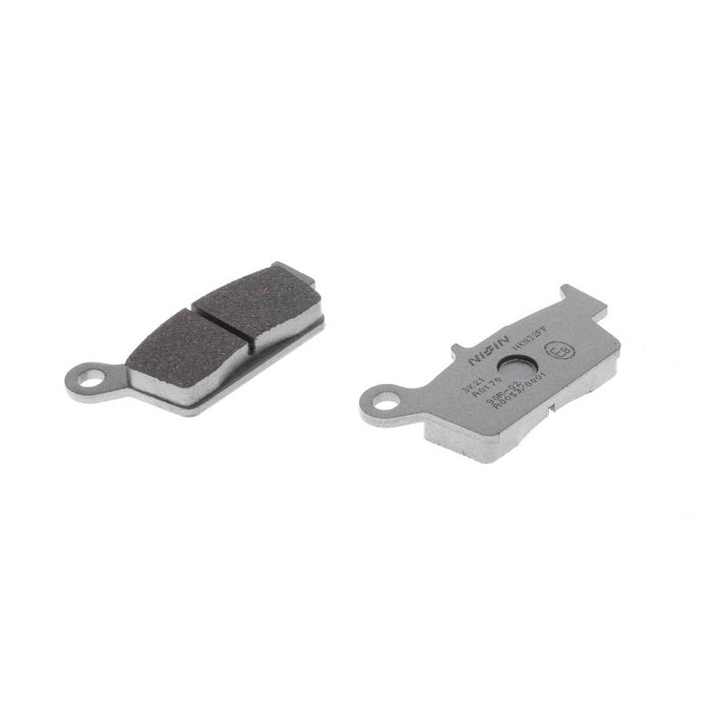 Bremseklodser NISSIN halvmetallisk gummiblanding 75x36x9,5 mm 2 stk.