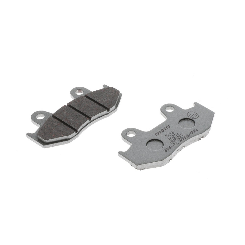 Bremseklodser NISSIN halvmetallisk gummiblanding 81x42x6,9 mm 2 stk.