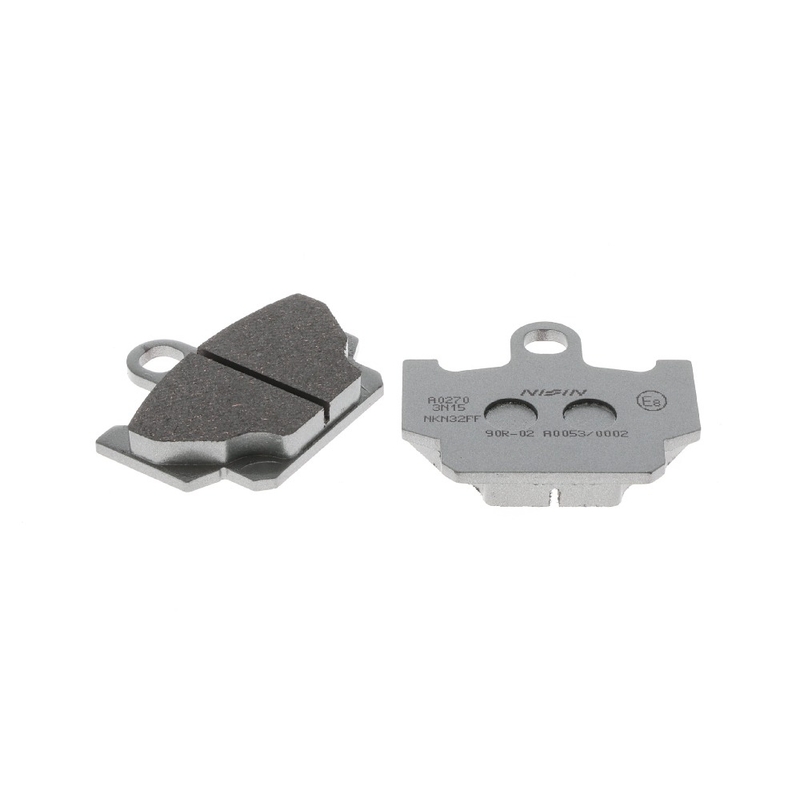 Bremseklodser NISSIN halvmetallisk gummiblanding 68x58,8x10,5 mm 2 stk.