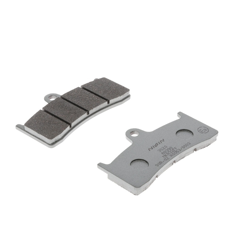 Bremseklodser NISSIN halvmetallisk blanding 91,9x51,5x8 mm 2 stk.