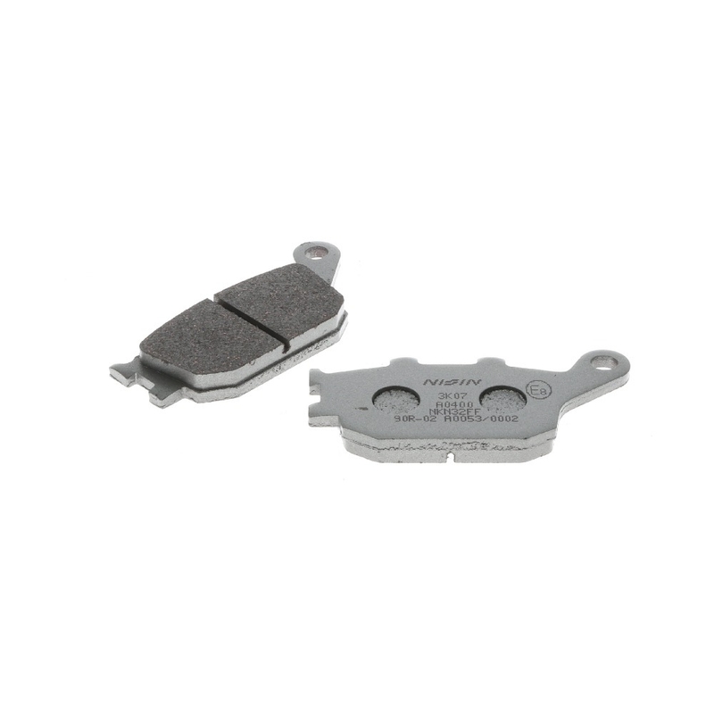 Bremseklodser NISSIN halvmetallisk gummiblanding 86x40x9 mm 2 stk.