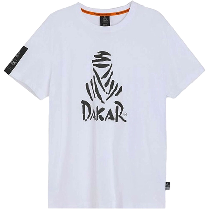 T-shirt DAKAR Logo hvid