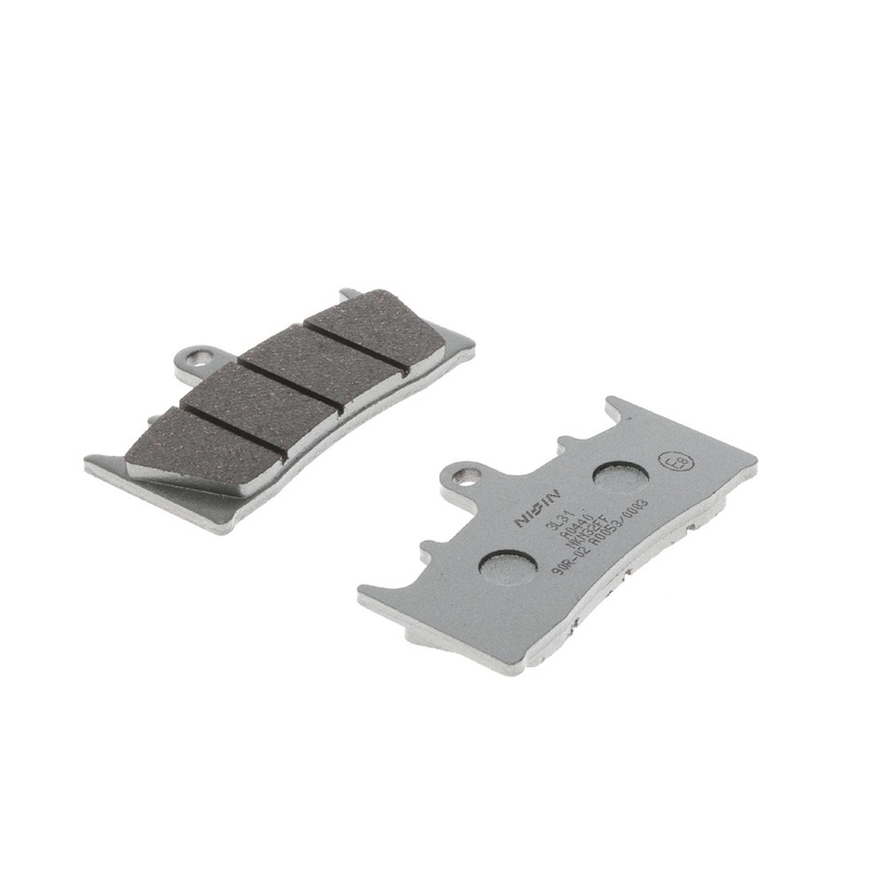 Bremseklodser NISSIN halvmetallisk gummiblanding 89,7x52x8 mm 2 stk.