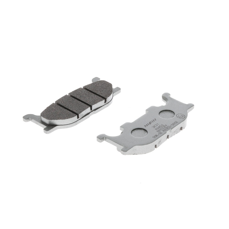 Bremseklodser NISSIN halvmetallisk gummiblanding 94,1x41x10 mm 2 stk.