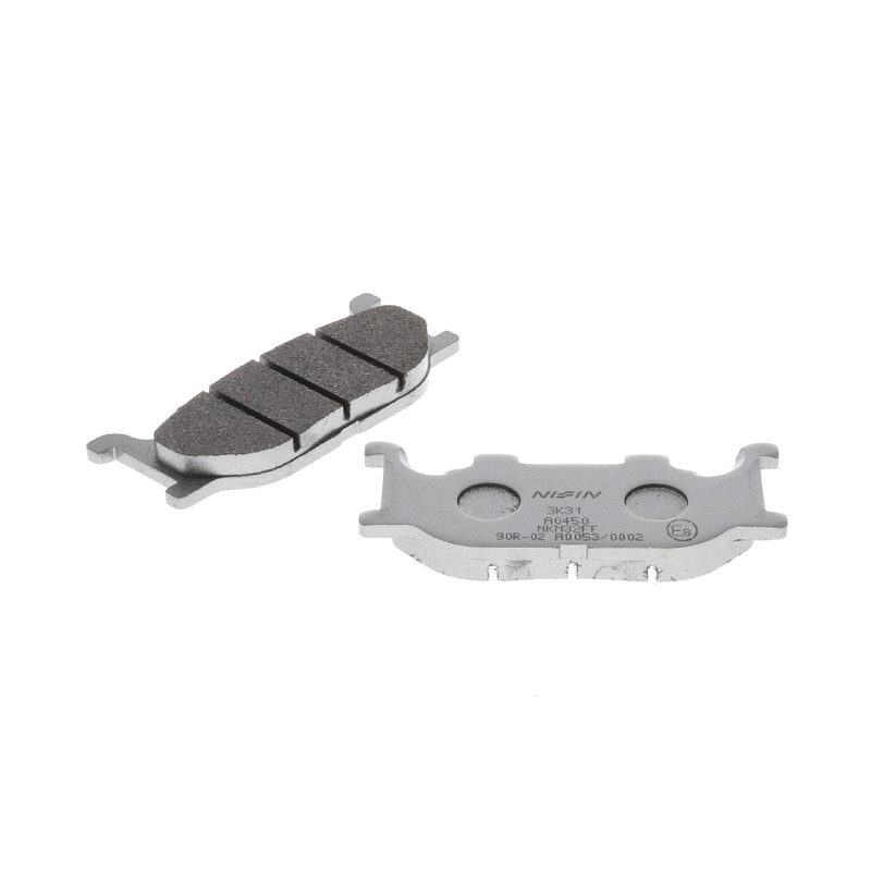 Bremseklodser NISSIN halvmetallisk gummiblanding 94,1x41x10 mm 2 stk.