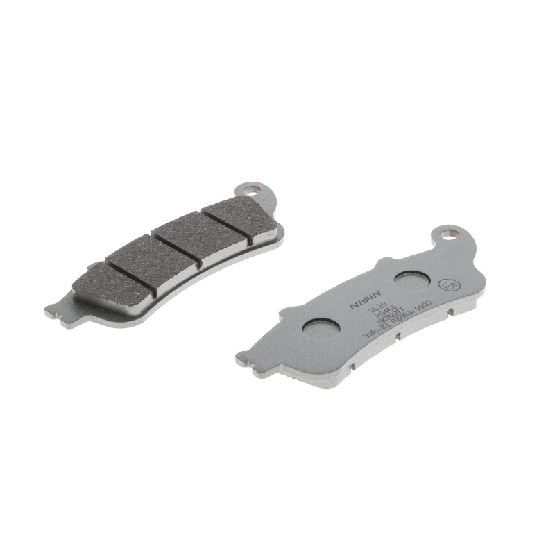 Bremseklodser NISSIN halvmetallisk gummiblanding 115x40,2x8,5 mm 2 stk.