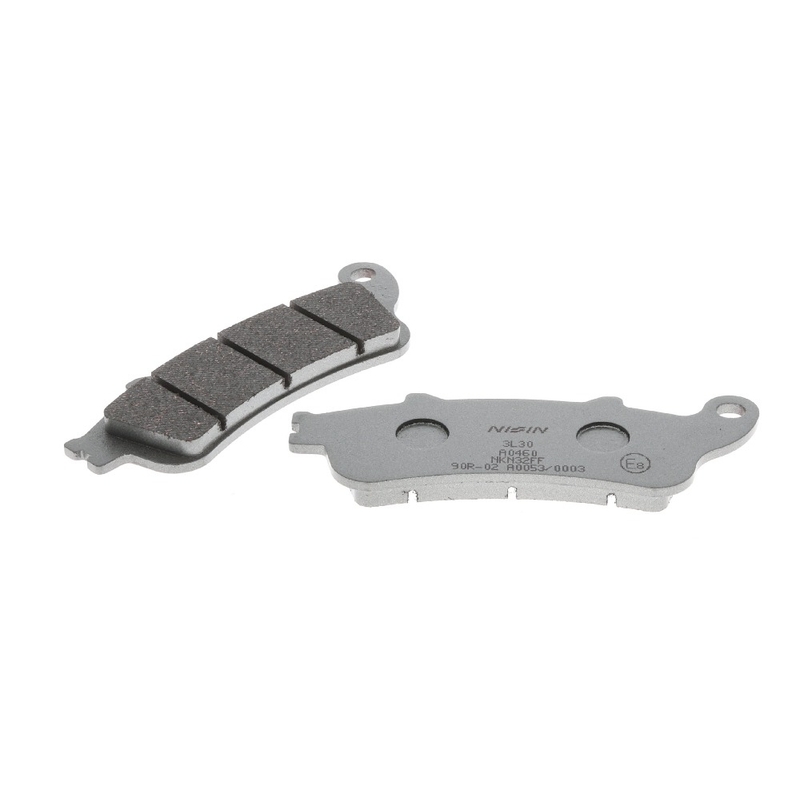 Bremseklodser NISSIN halvmetallisk gummiblanding 115x40,2x8,5 mm 2 stk.
