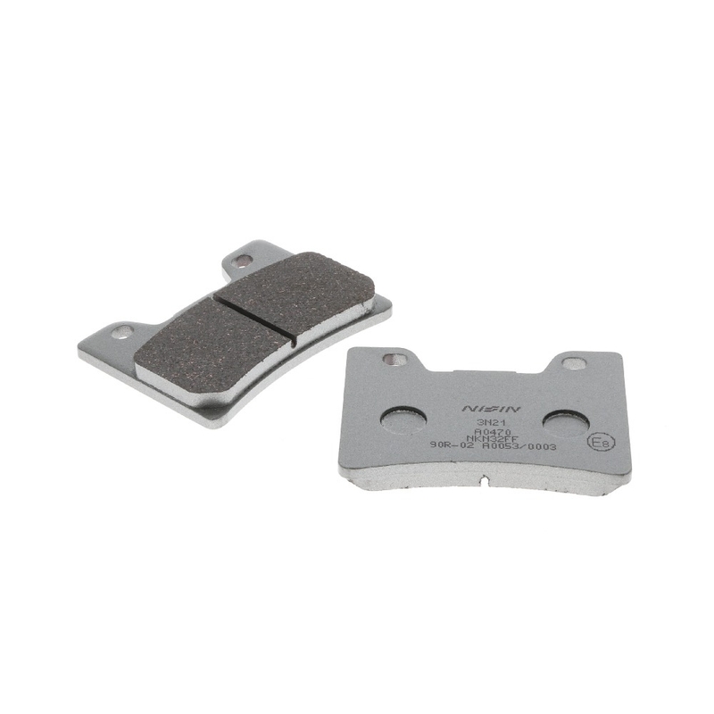 Bremseklodser NISSIN halvmetallisk gummiblanding 74,5x54x9 mm 2 stk.