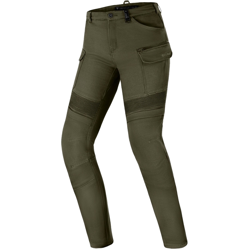 Shima Giro 3.0 motorcykelbukser til kvinder i khaki