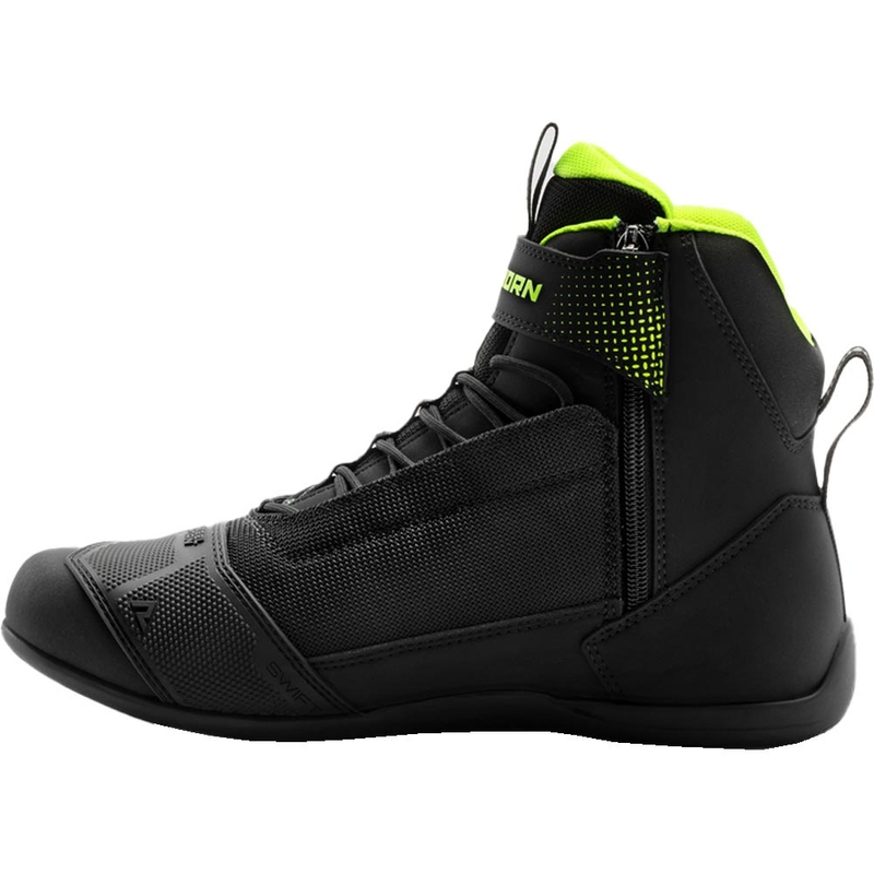 Rebelhorn Swift motorcykelstøvler sort-fluo gul