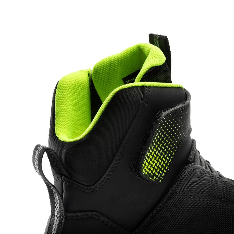 Rebelhorn Swift motorcykelstøvler sort-fluo gul