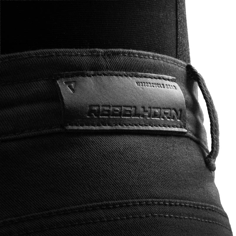 Dame motorcykeljeans Rebelhorn Faster sort