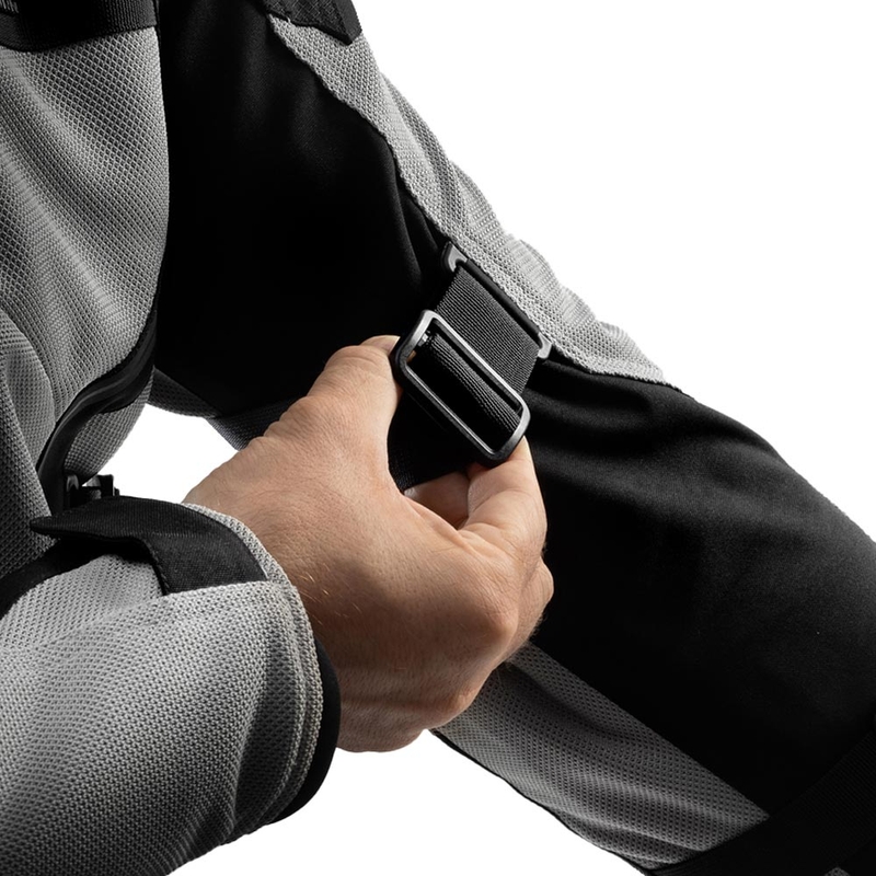 Rebelhorn Scandal 3 motorcykeljakke sort-grå-fluo gul