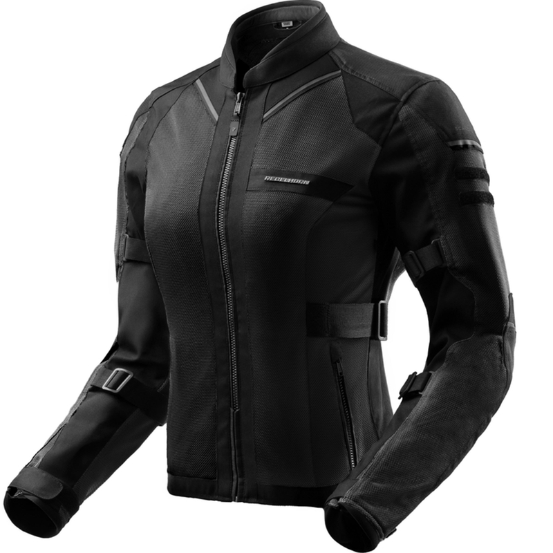 Dame motorcykeljakke Rebelhorn Scandal 3 sort