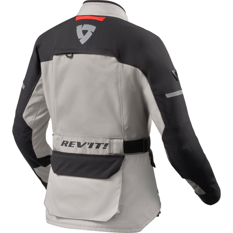 Revit Outback 5 H2O dame motorcykeljakke sølv-sort
