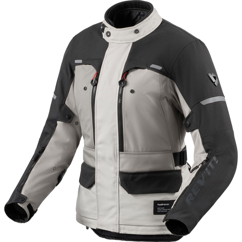 Revit Outback 5 H2O dame motorcykeljakke sølv-sort
