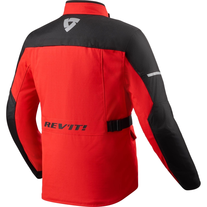 Revit Convergent H2O motorcykeljakke rød-sort