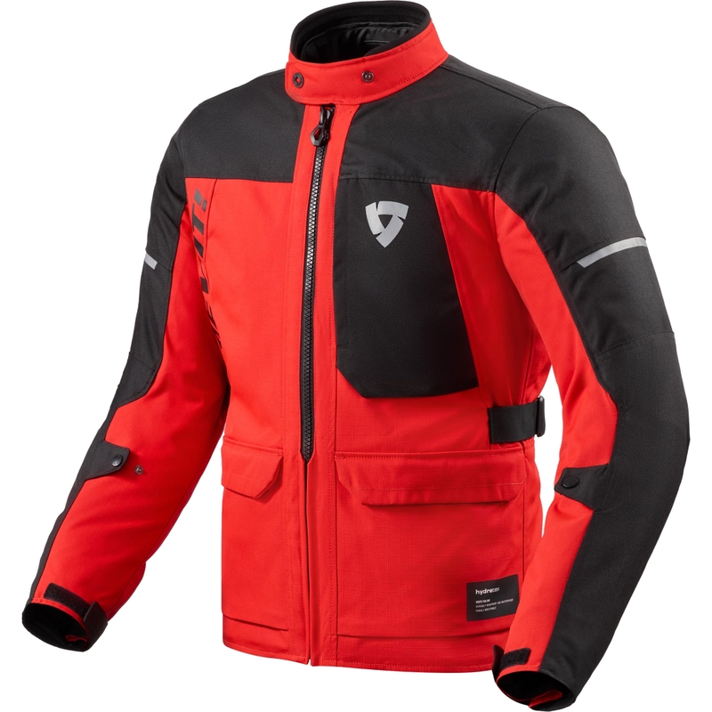 Revit Convergent H2O motorcykeljakke rød-sort