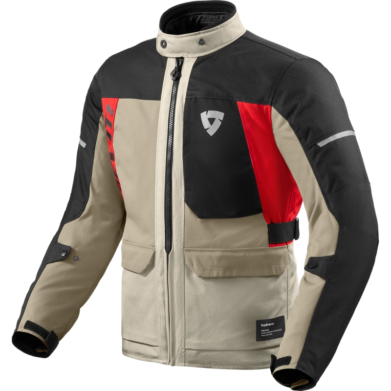 Revit Convergent H2O motorcykeljakke sandrød