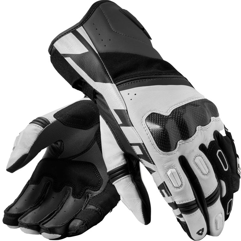 Revit RSR 5 motorcykelhandsker sort-hvid