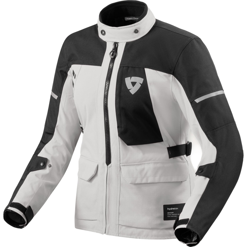 Revit Convergent H2O dame motorcykeljakke sølv-sort