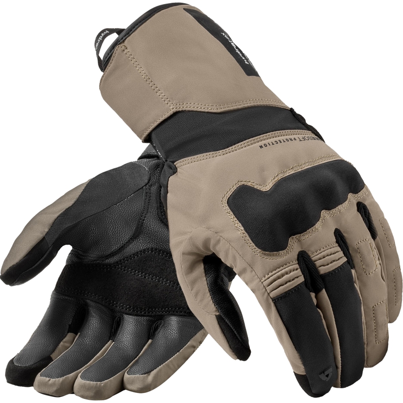 Revit Convergent H2O motorcykelhandsker sand-sort